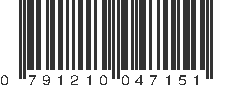 UPC 791210047151