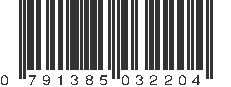 UPC 791385032204