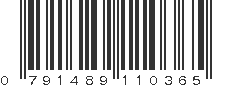 UPC 791489110365