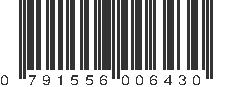 UPC 791556006430