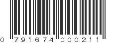 UPC 791674000211