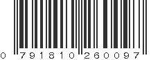 UPC 791810260097