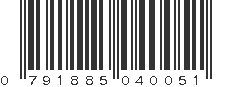 UPC 791885040051