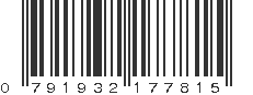 UPC 791932177815