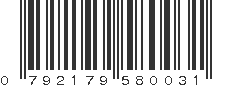 UPC 792179580031