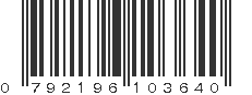 UPC 792196103640