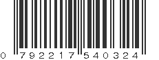 UPC 792217540324