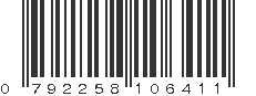 UPC 792258106411