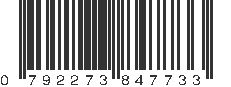 UPC 792273847733