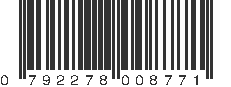 UPC 792278008771