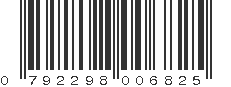 UPC 792298006825