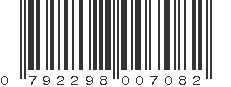 UPC 792298007082