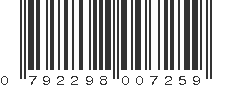 UPC 792298007259