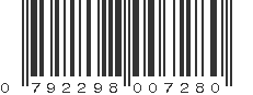 UPC 792298007280