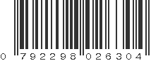 UPC 792298026304