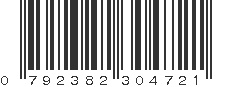 UPC 792382304721