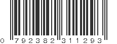 UPC 792382311293