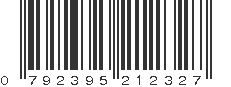 UPC 792395212327