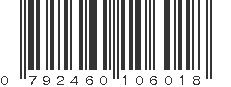 UPC 792460106018