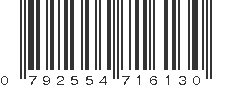 UPC 792554716130