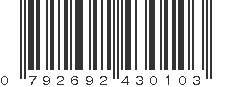 UPC 792692430103