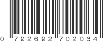 UPC 792692702064