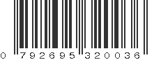 UPC 792695320036