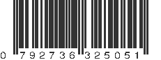 UPC 792736325051