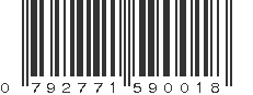 UPC 792771590018