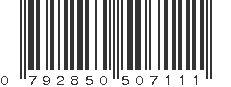 UPC 792850507111