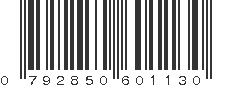 UPC 792850601130