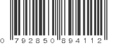 UPC 792850894112