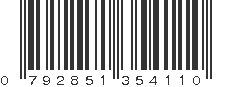 UPC 792851354110