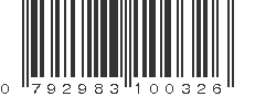 UPC 792983100326