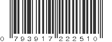 UPC 793917222510