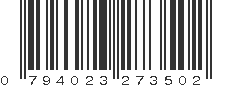 UPC 794023273502