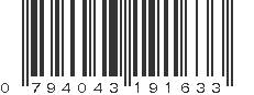 UPC 794043191633