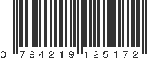 UPC 794219125172