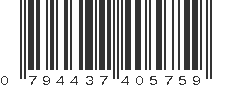 UPC 794437405759