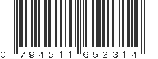 UPC 794511652314