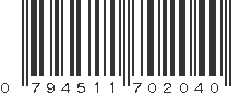 UPC 794511702040