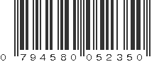 UPC 794580052350