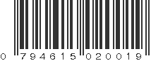 UPC 794615020019