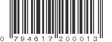 UPC 794617200013