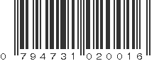 UPC 794731020016