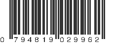 UPC 794819029962