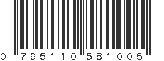 UPC 795110581005