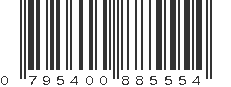 UPC 795400885554