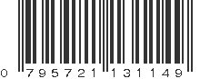 UPC 795721131149