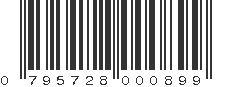 UPC 795728000899